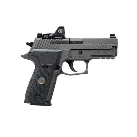 Sig Sauer P229 Legion SAO RXP Semi-Auto Pistol with Romeo 1 Pro Optic - 9mm - Legion Gray/Black