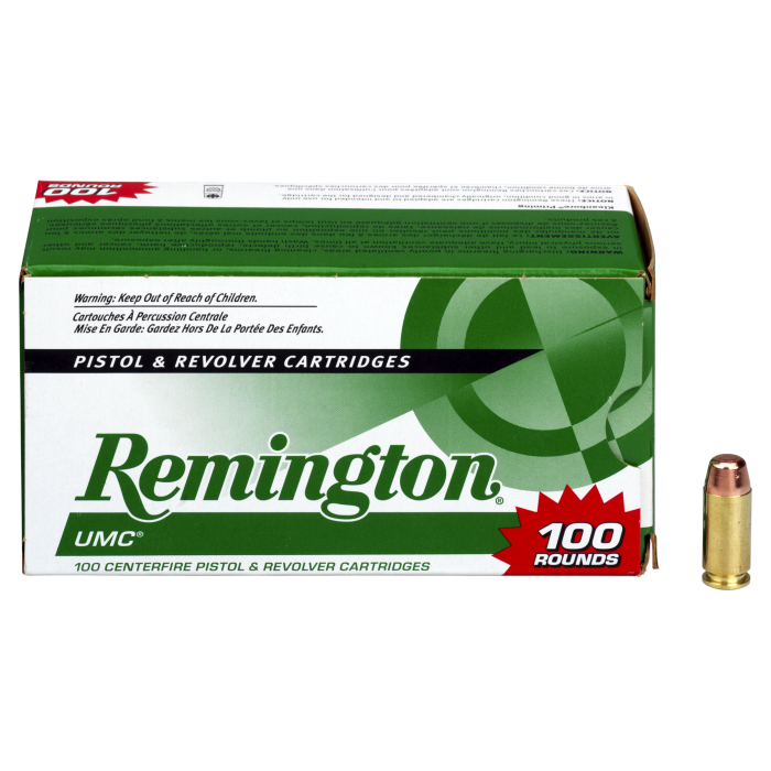 Remington UMC .38 Special +P 125 Grain JHP Handgun Ammo