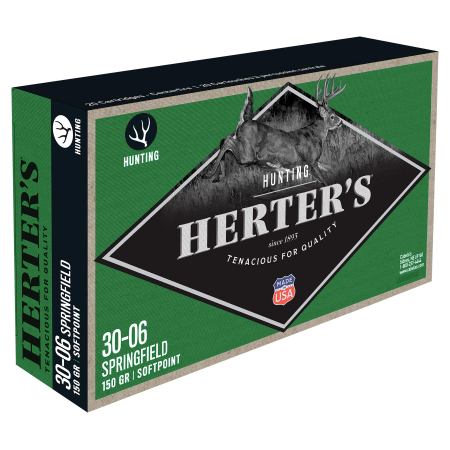 Herter's .30-06 Springfield 150 Grain Soft Point Centerfire Rifle Ammo