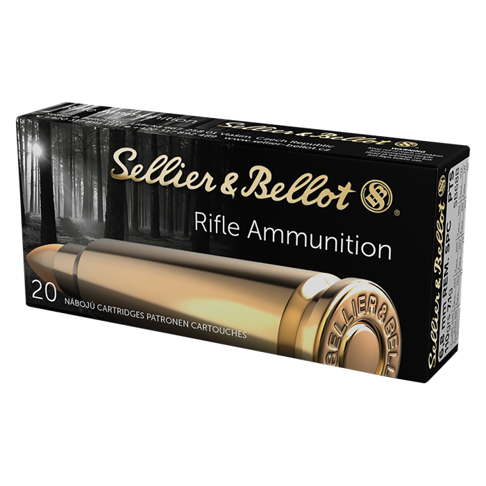 Sellier & Bellot 6.8mm SPC 110 Grain PTS Centerfire Rifle Ammo