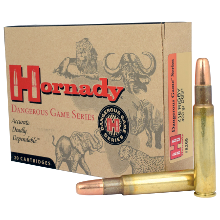 Hornady Dangerous Game Series .416 Rigby 400 Grain Centerfire Rifle Ammo