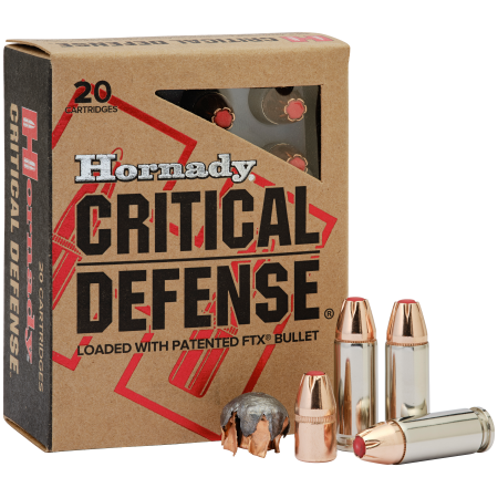 Hornady Critical Defense .30 Super Carry 100 Grain Handgun Ammo