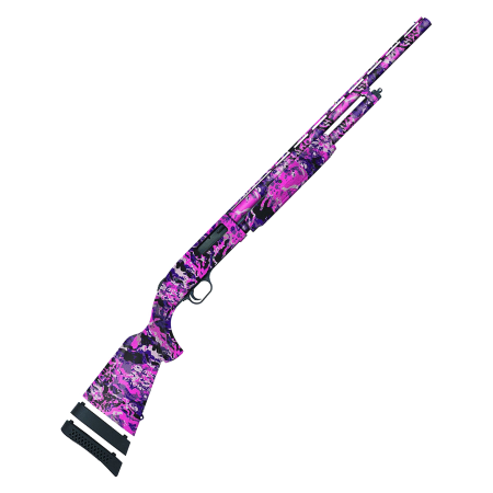 Mossberg 500 Compact Bantam Pump-Action Shotgun In Muddy Girl Wild Camo