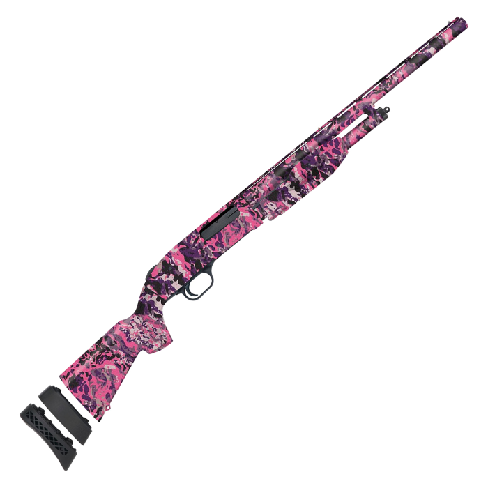 Mossberg 510 Compact Mini Super Bantam All-Purpose Pump-Action Shotgun In Muddy Girl Wild Camo