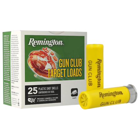 Remington Gun Club Target Loads - 20 Ga. - #8 Shot - 25 Rounds - 1200 fps