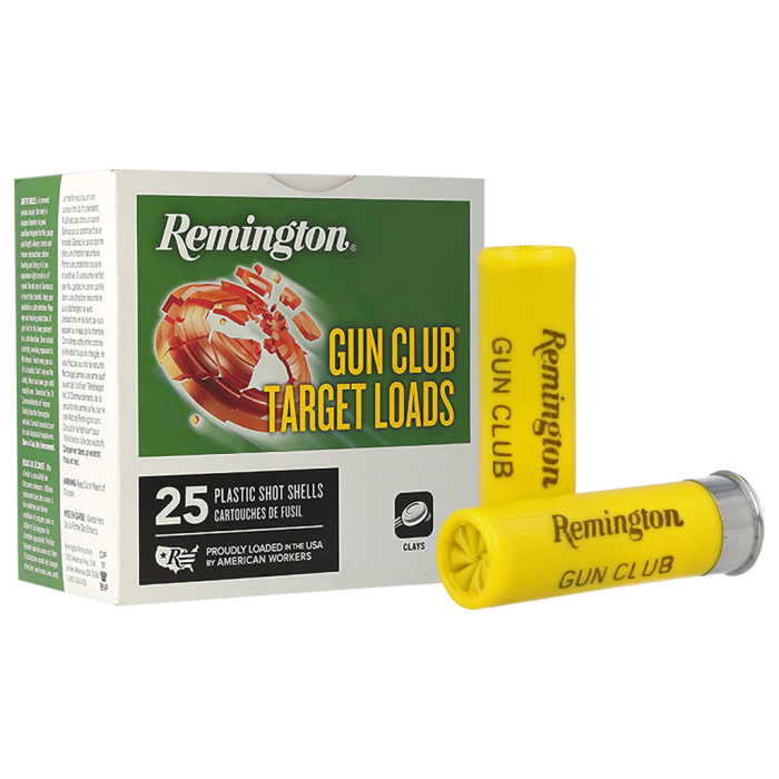 Remington Gun Club Target Loads - 20 Ga. - #8 Shot - 25 Rounds - 1200 fps