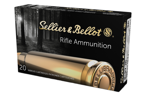 Sellier & Bellot 8X57mm JR 196 Grain Soft Point Centerfire Rifle Ammo