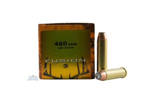 Federal 460 S&W Magnum 260gr Fusion Ammunition 20rds - F460FS1