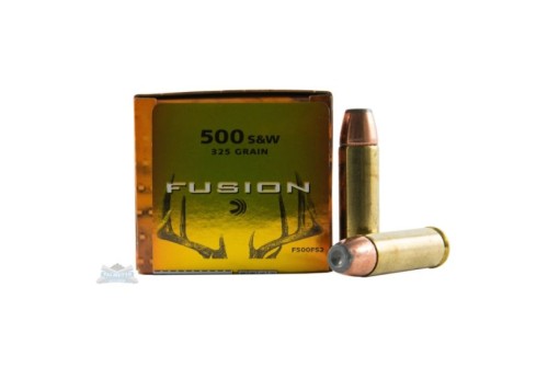 Federal 500 S&W Magnum 325gr Fusion Ammunition 20rds - F500FS2