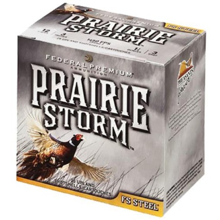 Fed Pfs143fs3 Premium Prairie Storm FS Steel 12 GA 3" 1-1/8Oz 3 Shot 25Bx/10Cs