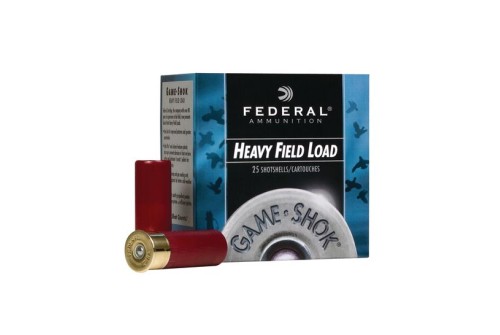 Federal 12ga 2.75" 1-1/8oz #8 "Game-Shok" Hvy Field Lead Shotshell Ammunition 25rds - H123 8