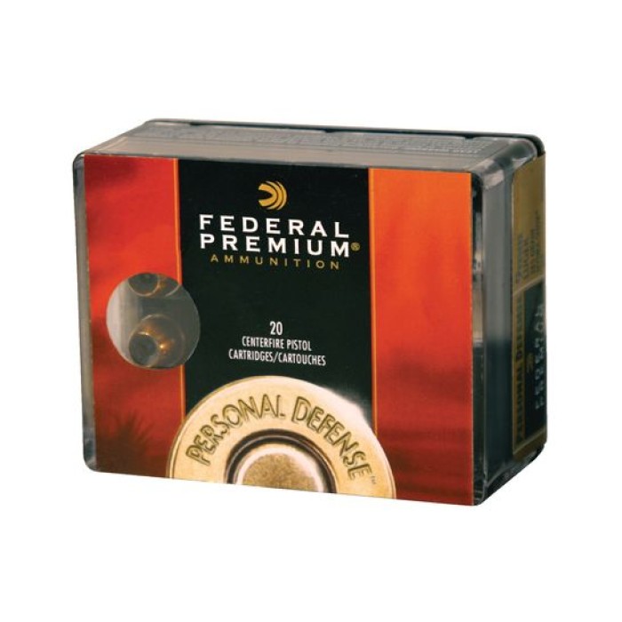 Federal .40 S&W 165gr Hydra Shok 20 Rounds Ammunition - P40HS3