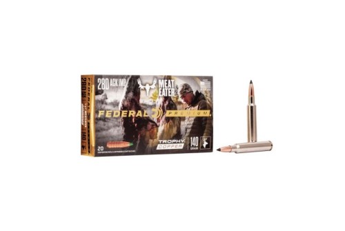 Federal Trophy Copper .280 Ackley Improved 140 gr 20 Rounds Ammunition - P280A1TC1