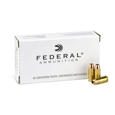 Federal Classic 9mm 115 Grain HS JHP Brass Cased Centerfire Rifle Ammo, FEDE9BP