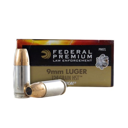 Federal Premium Ammunition Premium 9Mm Luger Hst Jhp FEDEP9HST1CS