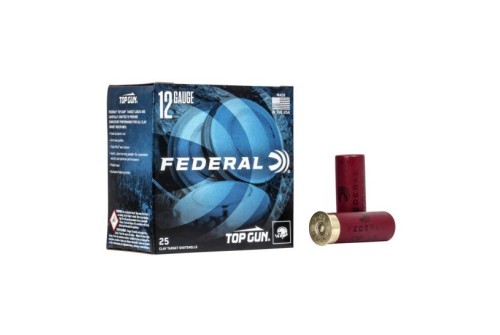 Federal Premium Top Gun 2.75" 1 1/8 oz 7.5 Shot 12 Gauge Ammunition 25 Rounds - TG12 7.5