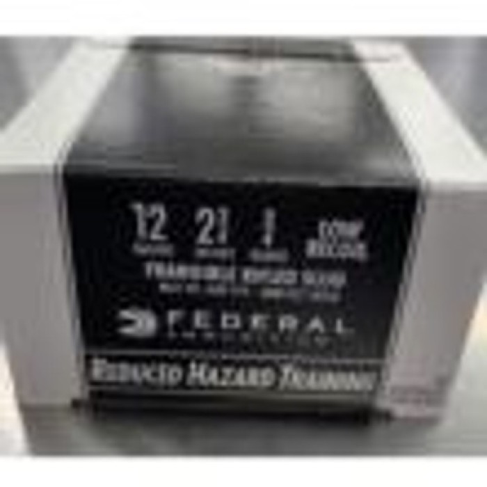 Federal Reduced Hazard Low Recoil Frangible Shotshells 12 GA 2-3/4" 3/4 OZ 1600 fps Slug 25/ct XMBC127 LRSLS