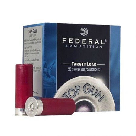 Federal Top Gun 12 GA, 2-3/4in. 1-1/8oz. #7.5 Shot - 25 Rounds [MPN: TG12275]