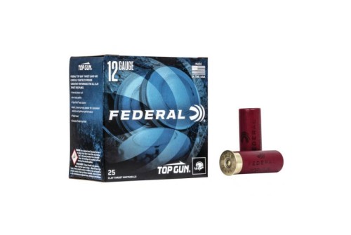 Federal Top Gun 2.75" 1 1/8oz #7.5 Shot 12 Gauge Ammo 25 Rounds - TGL1275