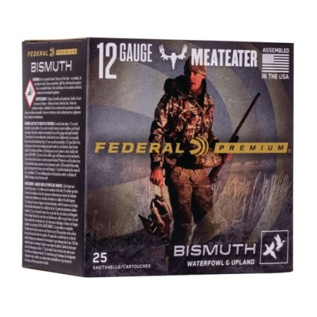 Federal Premium Upland Bismuth 12 Gauge 3" 1 3/8 oz 3 Shot 25 Rounds - PBIX1373