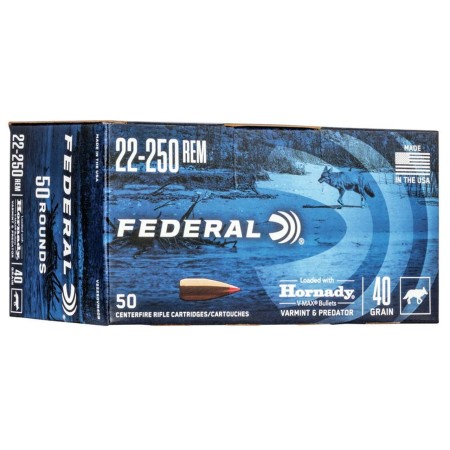 FEDERAL V22250VM40B 22250  40 HORN VMX       20/10