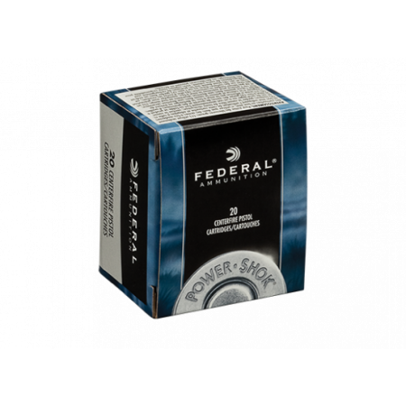 Federal 357 Magnum 180gr JHP Power-Shok Ammunition 20rds - C357G