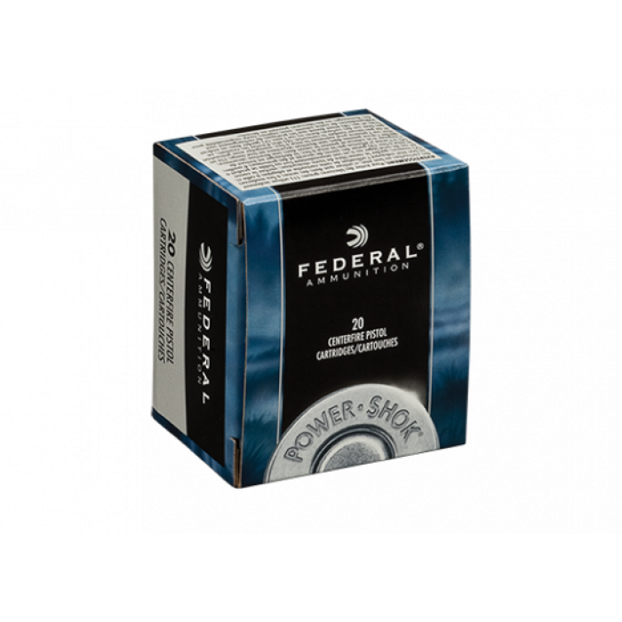 Federal 357 Magnum 180gr JHP Power-Shok Ammunition 20rds - C357G