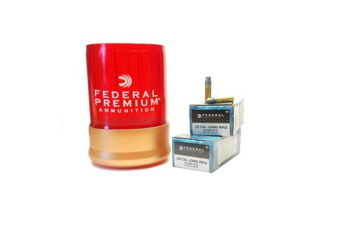 Federal 22 Long Rifle Champion 100rds Can/Cooler Combo - 510GFT16