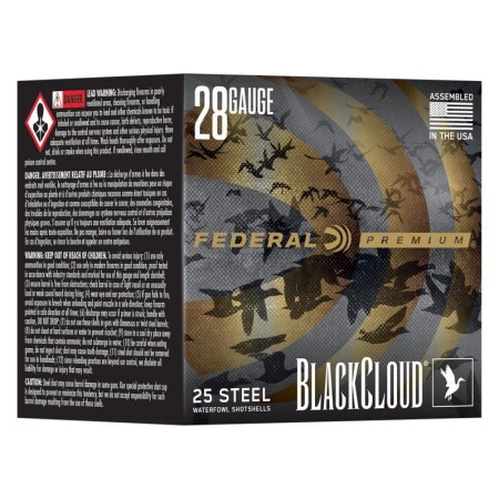 Federal Premium Black Cloud 28 Ga, 3", 3/4 oz, 3 Shot, 25rd Box