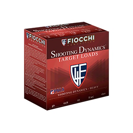 Fiocchi Shooting Dynamics Targets Load 12 GA 2.75" 1 1/8 oz 25 Rounds per Box