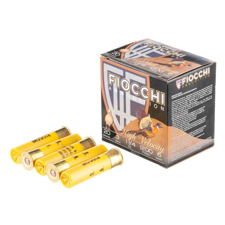 Fiocchi High Velocity, Fio 203hv6    High Vel     11/4       25rds