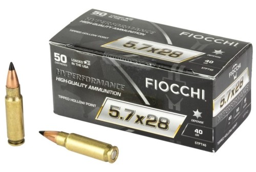 5.7x28mm - 40 Grain Polymer Tip - Fiocchi - 500 Rounds