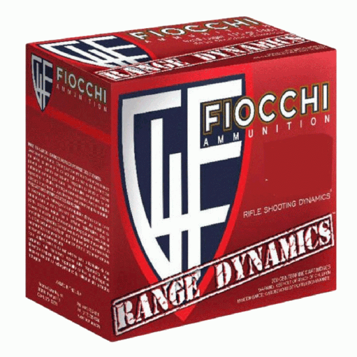 Fiocchi Rifle Shooting Dynamics Ammunition .308 Win 150gr FMJ-BT 400/ct, 308ARD Case