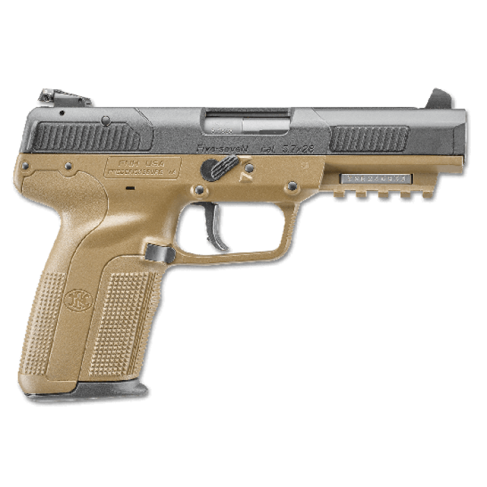 FN FiveSeven 20 Round 5.7x28mm Pistol, FDE - 3868929356