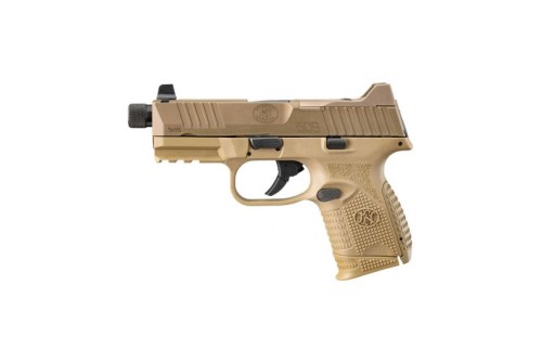 FN 509C Tactical Threaded Barrel 9mm Pistol, FDE - 66-100781