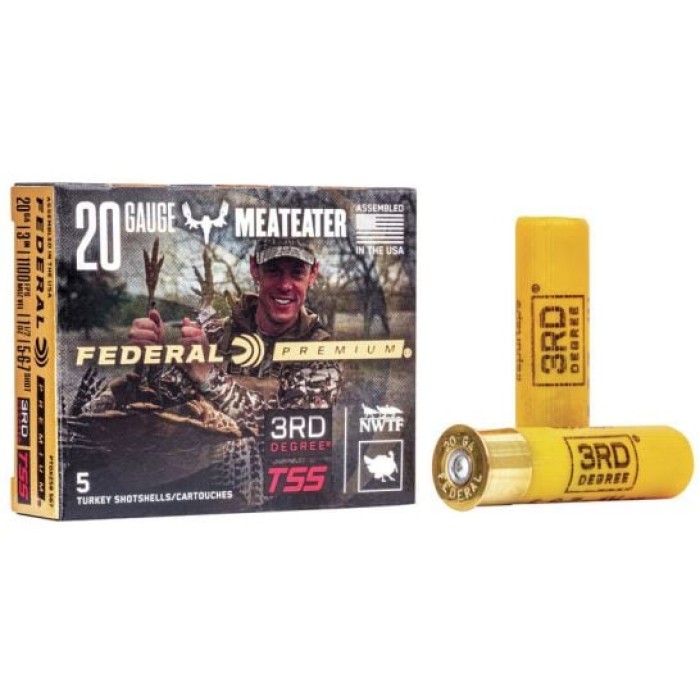 Federal 3RD Degree 20 GA, 3in. 1-7/16oz. 5/6/7 Shot - 5 Rounds [MPN: PTDX258567]