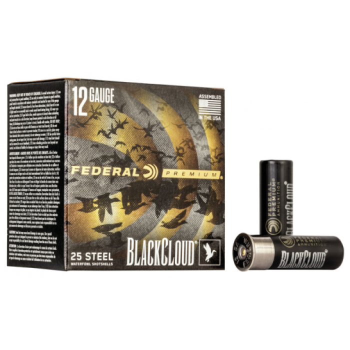 Federal Black Cloud 12 Gauge Ammo 3" BB, 25rds - PWBX142BB