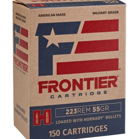 Frontier Cartridge Fr1215 Rifle 223 Rem 55 GR Spire Point (Sp) 150 Bx/ 8 CS