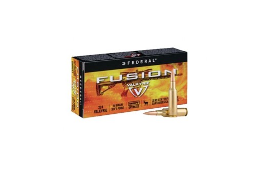 Federal Fusion .224 Valkyrie 90gr Ammunition, 20 Rds - F224VLKMSR1