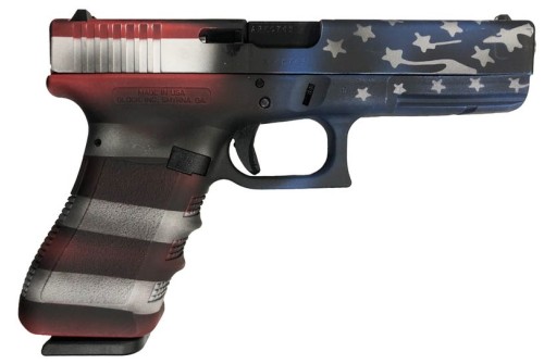 Glock 17 Gen3 Battleworn Flag 9mm 4.49" Barrel 17-Rounds