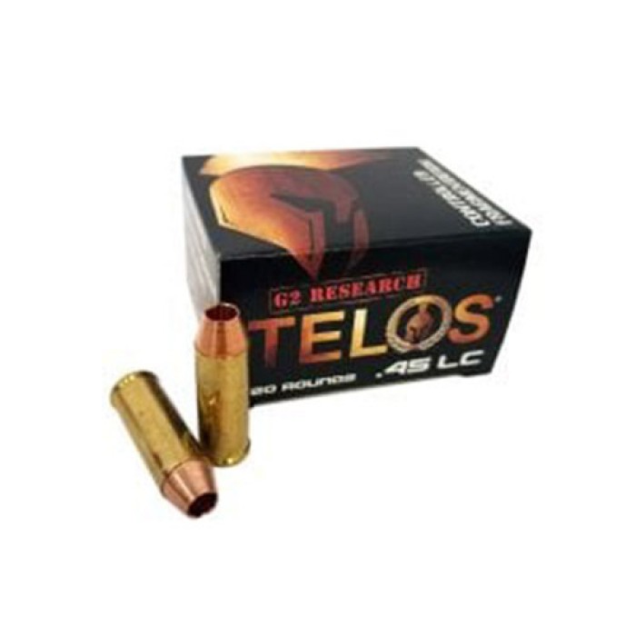 G2 RESEARCH TELOS .45 LONG COLT 105GR 20/box