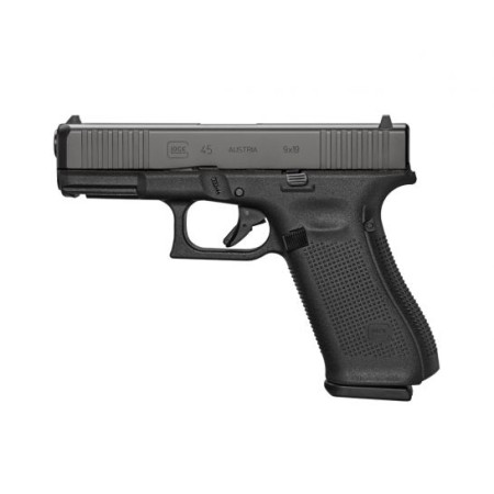 Glock G45/MOS 9mm Pistol, Black - PA455S203MOS