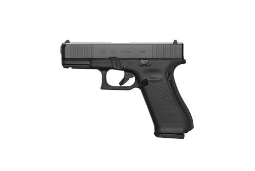 Glock G45/MOS 9mm Pistol, Black - PA455S203MOS