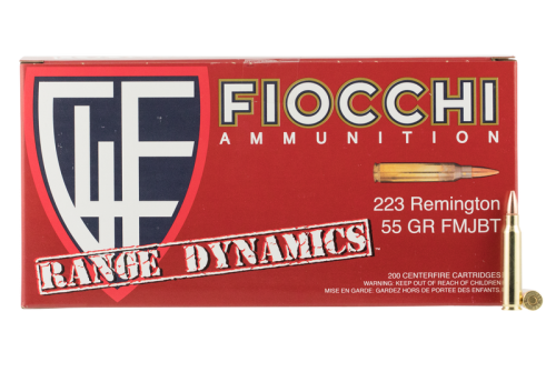 Fiocchi Range Dynamics, Fio 223ard    223         55 Fmjbt Range Pk 1000 rds