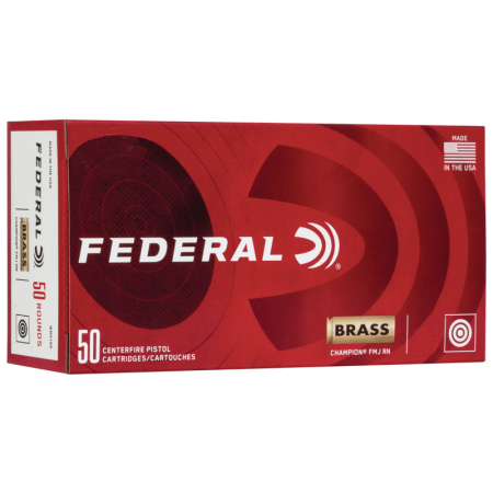 Federal Champion, Fed Wm5221       10m Brass 180 Fmj         50/box