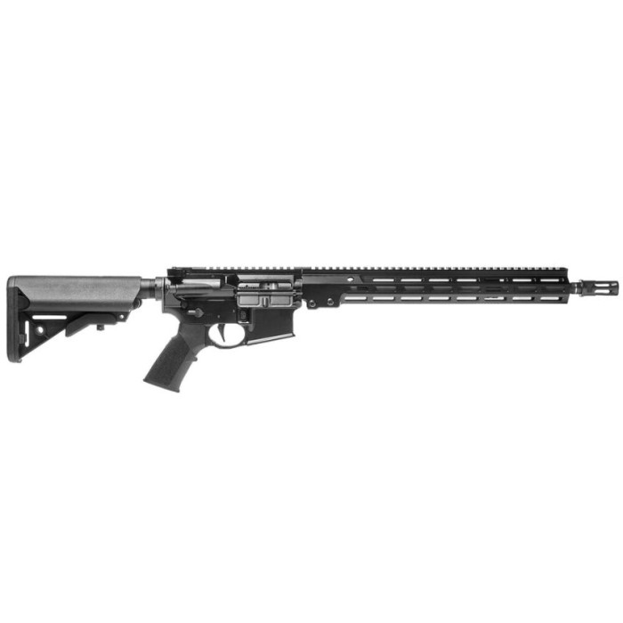 Geissele Super Duty 5.56mm Semi-Automatic AR-15 Rifle with Luna Black Finish