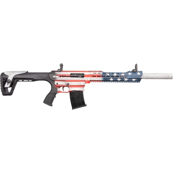 GForce Arms GF25 12 Ga, 18.5" Barrel 3" Chamber, USA Flag, 5rd