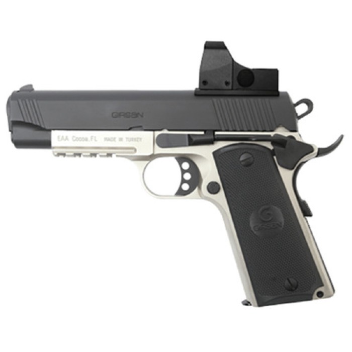 EAA Corp Girsan MC1911C Black / Silver .45 ACP 4.4