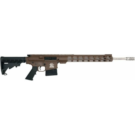 GLFA Gl-10 RIA 6.5 Creedmoor, 20" Barrel, Buck Brown Finish, Optics Ready, 10rd