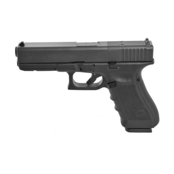 Glock 17 Gen 4 MOS 9mm Pistol, Black - UG1750203MOS